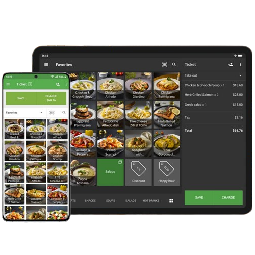 Restaurant POS System. Point of Sale Software