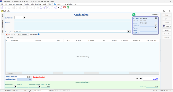 SQL Accounting Software (Pro Version with Stock Control) - Image 3