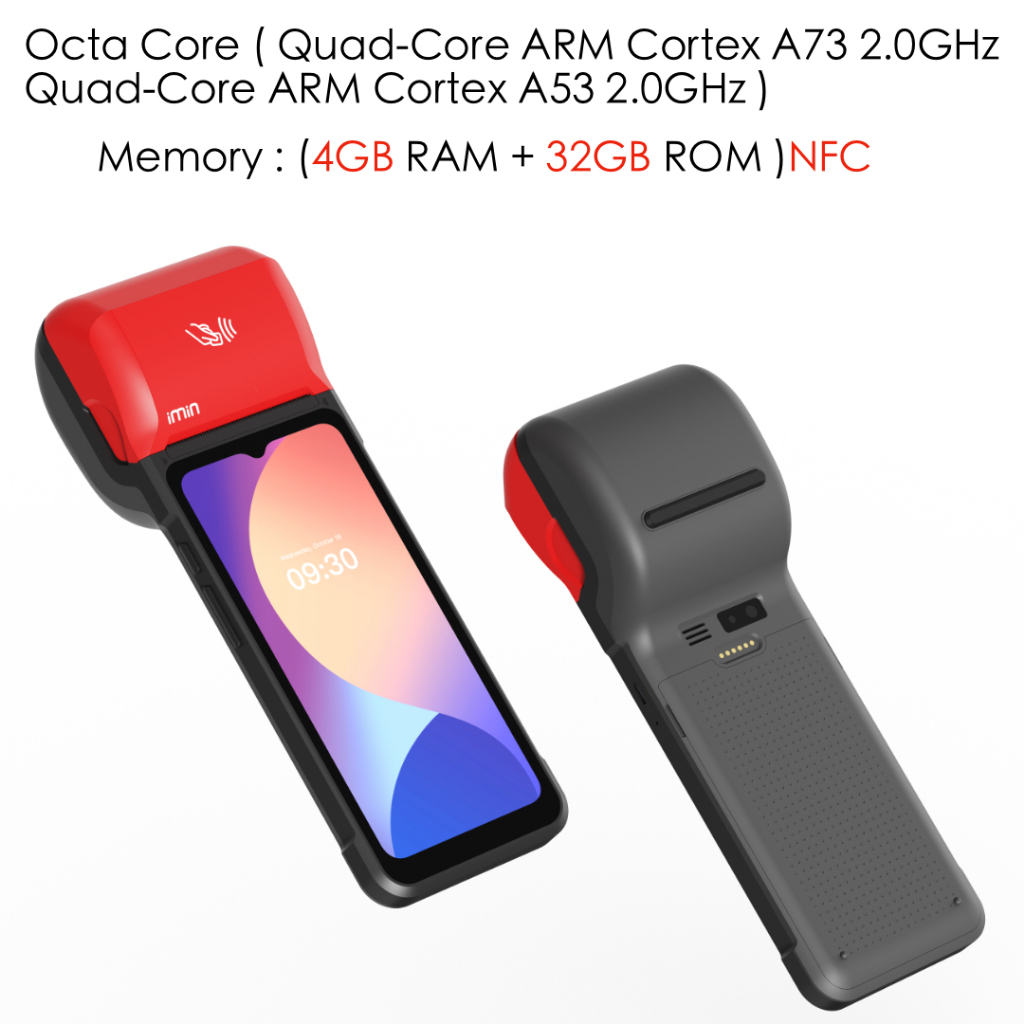 IMIN SWIFT 2 PRO NFC 4GB RAM +32GB ROM (GMS Certified, can use for payment) - Image 3